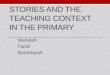 Stories and the teaching context in the primary ESL classroom