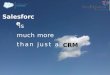 Salesforce Is Just More Than CRM