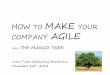 How to make your company Agile - The mango tree