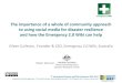 The importance of a whole of community approach to using social media for disaster resilience and how the Emergency 2.0 Wiki can help