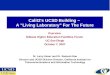 Calit2's UCSD Building – A "Living Laboratory" For The Future