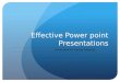 Effective Presentations- Osborne