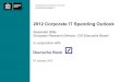 2012 corporate it spending outlook   db it investor call