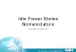 Q2.12: Idle Power States Nomenclature