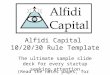 Alfidi Capital 10-20-30