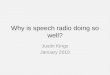 Why Is Speech Radio Doing So Well?