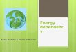 Energy dependency[1]