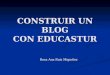 Construir un blog con educastur