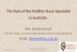 Nurses Webinar - Role of Fertility Nurse