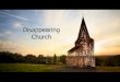 The Disappearing Church
