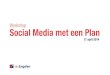 Presentatie Social Media met een Plan