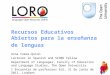 Recursos Educativos Abiertos (REA) para la enseñanza de lenguas