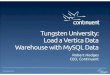 Tungsten University: Load A Vertica Data Warehouse With MySQL Data