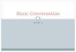 Basic conversation 6