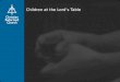 Children at the Lord's Table [webinar]