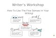 Writer's Workshop Mini-Lesson