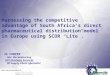 Harnessing the competitive advantage of South Africa's direct 