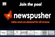 News distribution for producers - Newspusher by Akamedia
