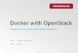 Docker with openstack