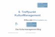 9. Treffpunkt KulturManagement "Arbeitsmarkt Kulturmanagement"