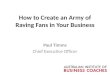 How to Build an Army of Raving Fans