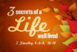 3 secrets of_a_life_well_lived