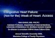 Congestive Heart Failure - Dr. G. Drobot