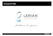 Lerian Srl - Company Profile (ENG)