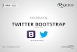 Twitter Bootstrap: an Introduction