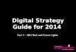 Digital Marketing Guide 2014: Part 1 SEO Red & Green Lights