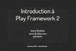 Introduction à Play Framework 2