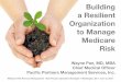 Building a resilient org to manage medicare 12 jun12