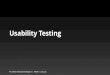 Art Center Interactive Design 4 - #4 Usability Testing