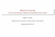 Machine Learning - The Art and Science of Algorithms that Make Sense of Data