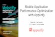 Appurify - Runtime Debugging, Performance Optimization and Automated CI