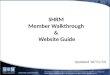Membership User Guide v2.1