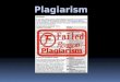 Blog 3   slide deck - Plagiarism vs Copyright