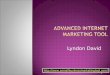 Advanced internet marketing tool