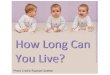 How long can you live