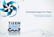 Contextual apps for Tizen