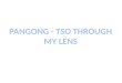 Pangong tso thru my lens