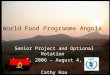 WFP Angola Nutrition Work