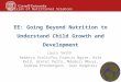 Going Beyond Nutrition to Understand Child Growth and Development_Laura Smith_4.25.13