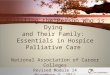 NACC Module 14 - Care of the Dying Person and their Family