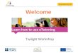 Twilight presentation   learn how to use e twinning