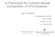 A Framework for Contract-Based Composition of CPS Analyses