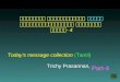 Today's message collection tamil 3part