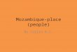 Mozambique Human Characteristics