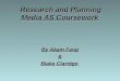 Research And Planning Media As Coursework