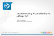 Implementing Acessibility in Liferay 6.1